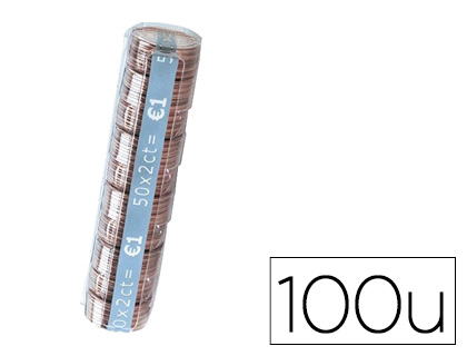 TUI  MONNAIE POUR PICES DE 0,02 EURO LOT 100 UNITS